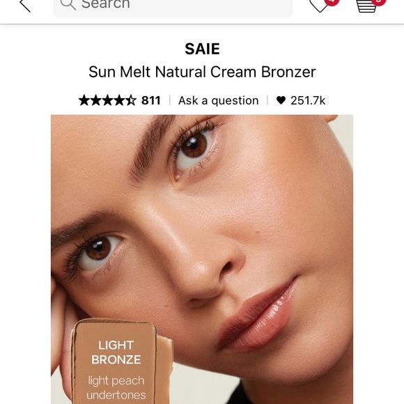 Saie bronzing cream!! - Picture 2 of 3
